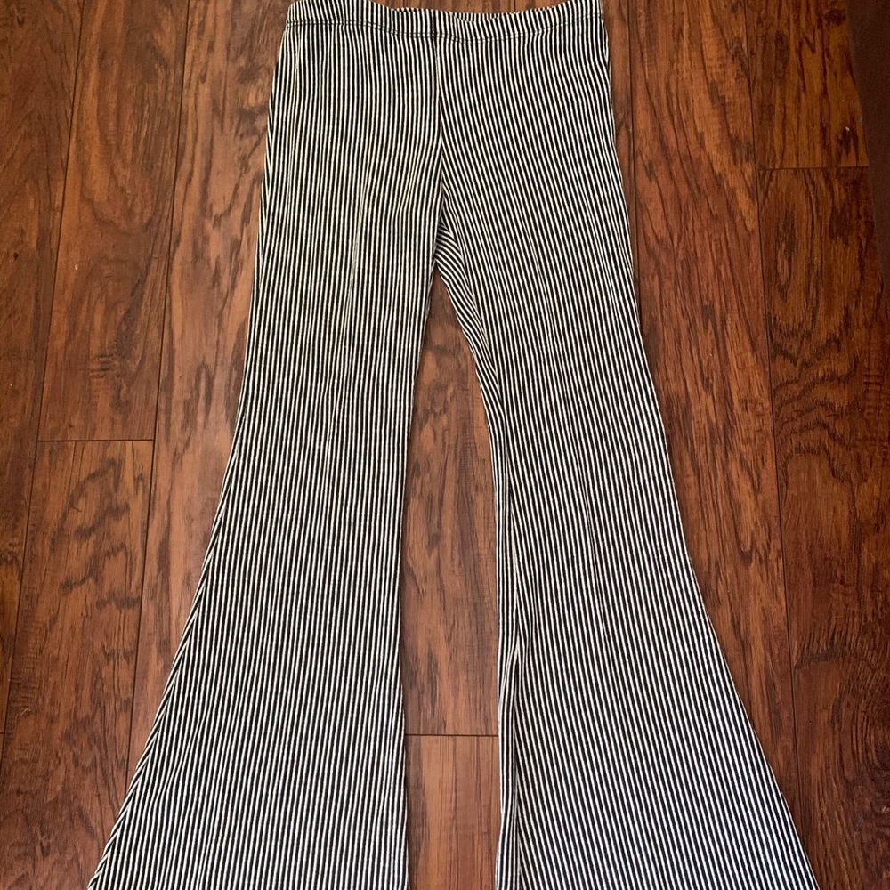By Together  Flare Pinstripe Pants Pants